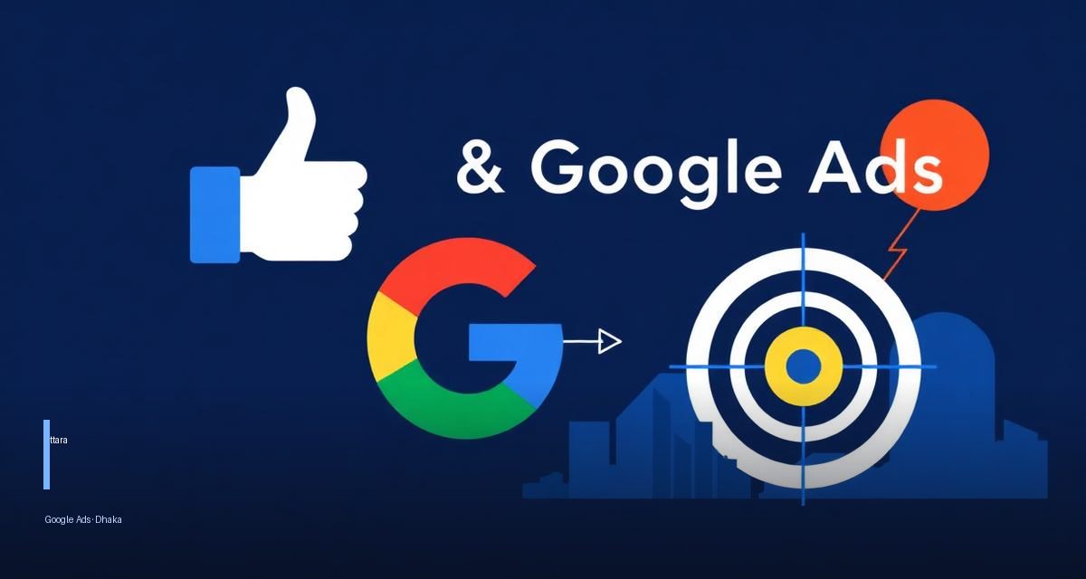 Meta & Google Ads agency serving Uttara businesses near Uttara Sectors 3–13, Dhaka 1230