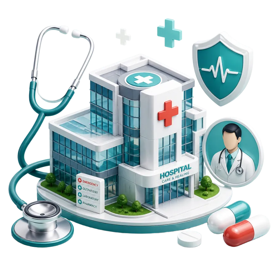 Healthcare digital marketing in Dhaka — hospital, doctor and appointment app